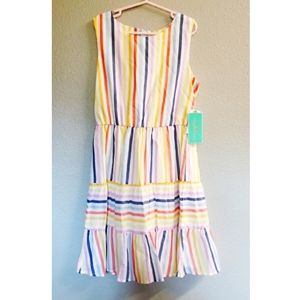 New! Copper Key Sleeveless Dress